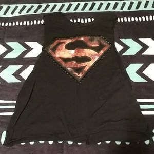 NWOT Superman Muscle Tank
